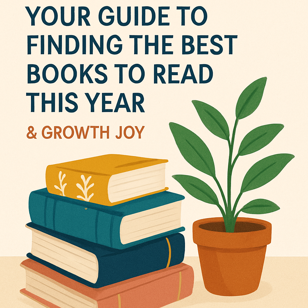 Your Guide to Finding the Best Books to Read This Year for Growth & Joy