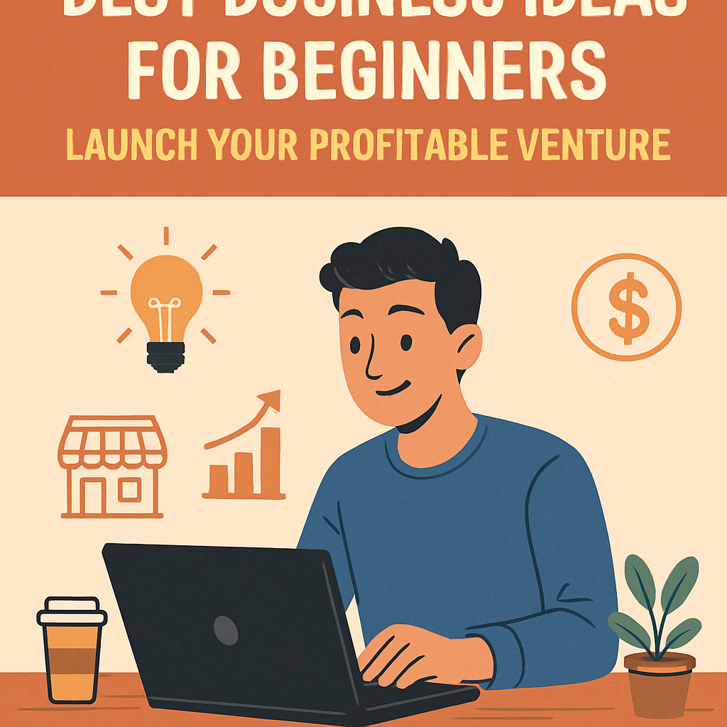 Best Business Ideas for Beginners: Launch Your Profitable Venture
