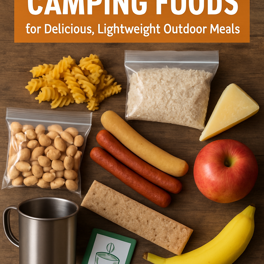 The Best Easy-to-Pack Camping Foods for Delicious, Lightweight Outdoor Meals