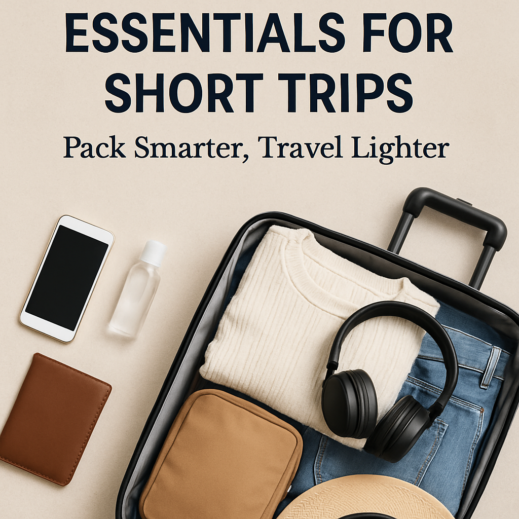 Best Carry On Essentials for Short Trips: Pack Smarter, Travel Lighter
