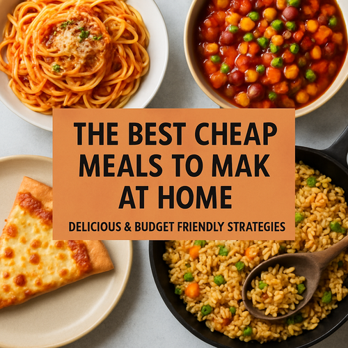 The Best Cheap Meals to Make at Home: Delicious & Budget-Friendly Strategies