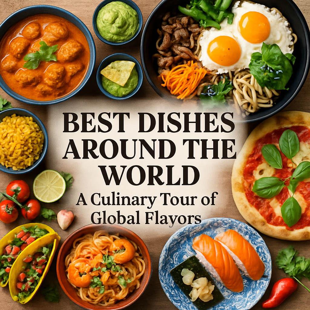 Best Dishes Around the World: A Culinary Tour of Global Flavors