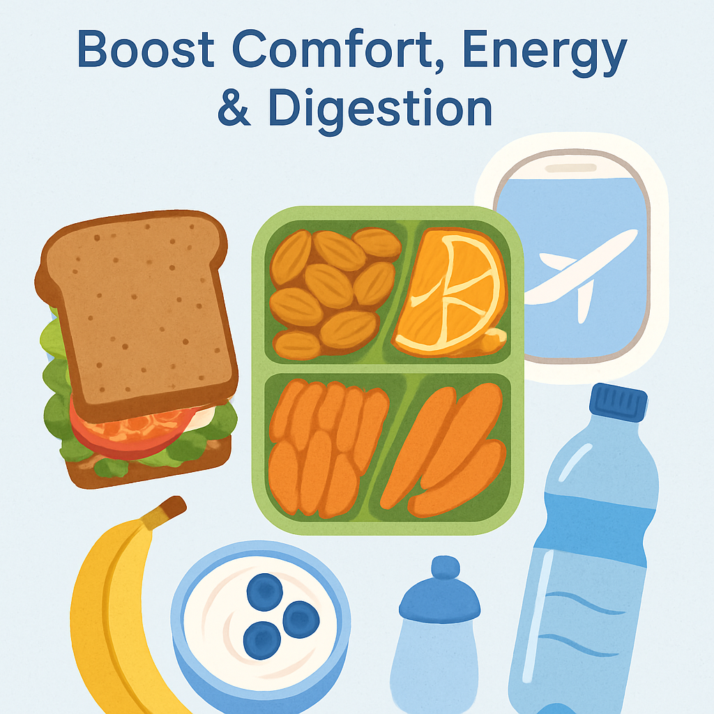 Best Foods for Long Flights: Boost Comfort, Energy & Digestion