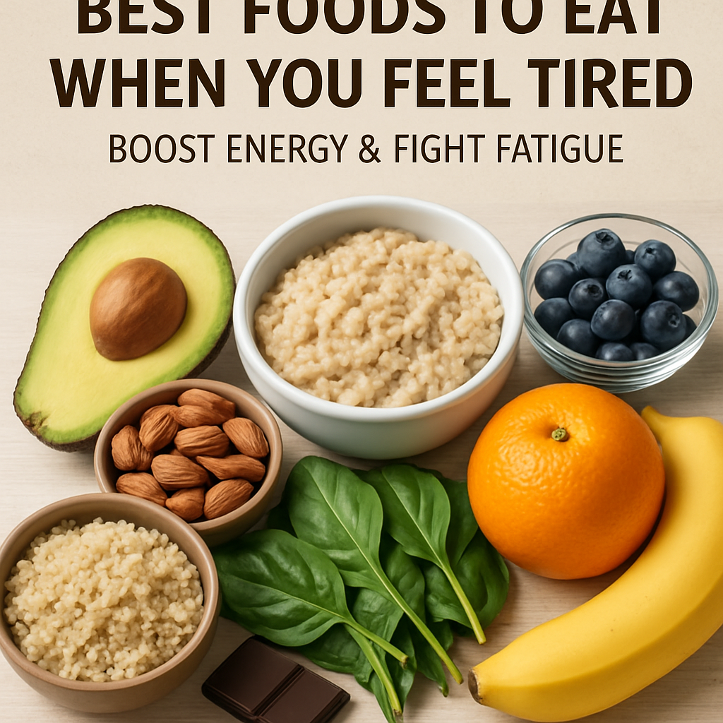Best Foods to Eat When You Feel Tired: Boost Energy & Fight Fatigue