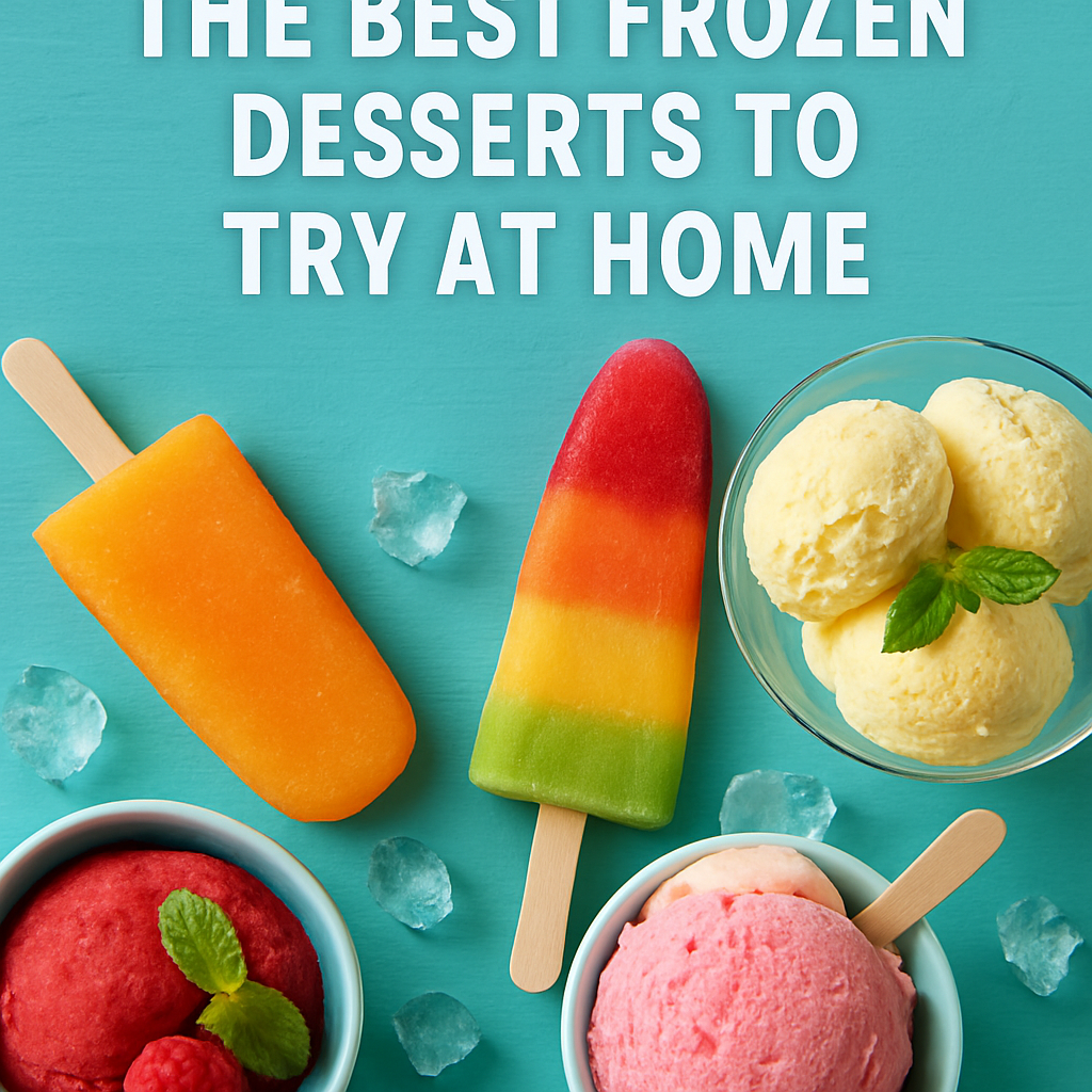 Beat the Heat: The Best Frozen Desserts to Try at Home