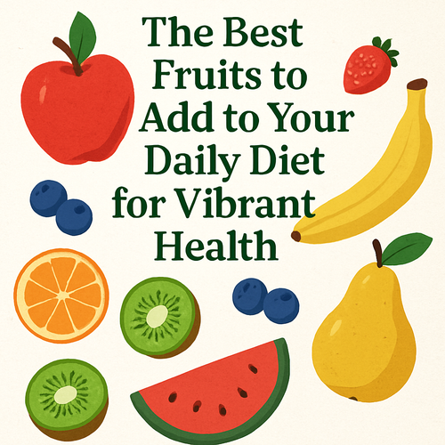The Best Fruits to Add to Your Daily Diet for Vibrant Health