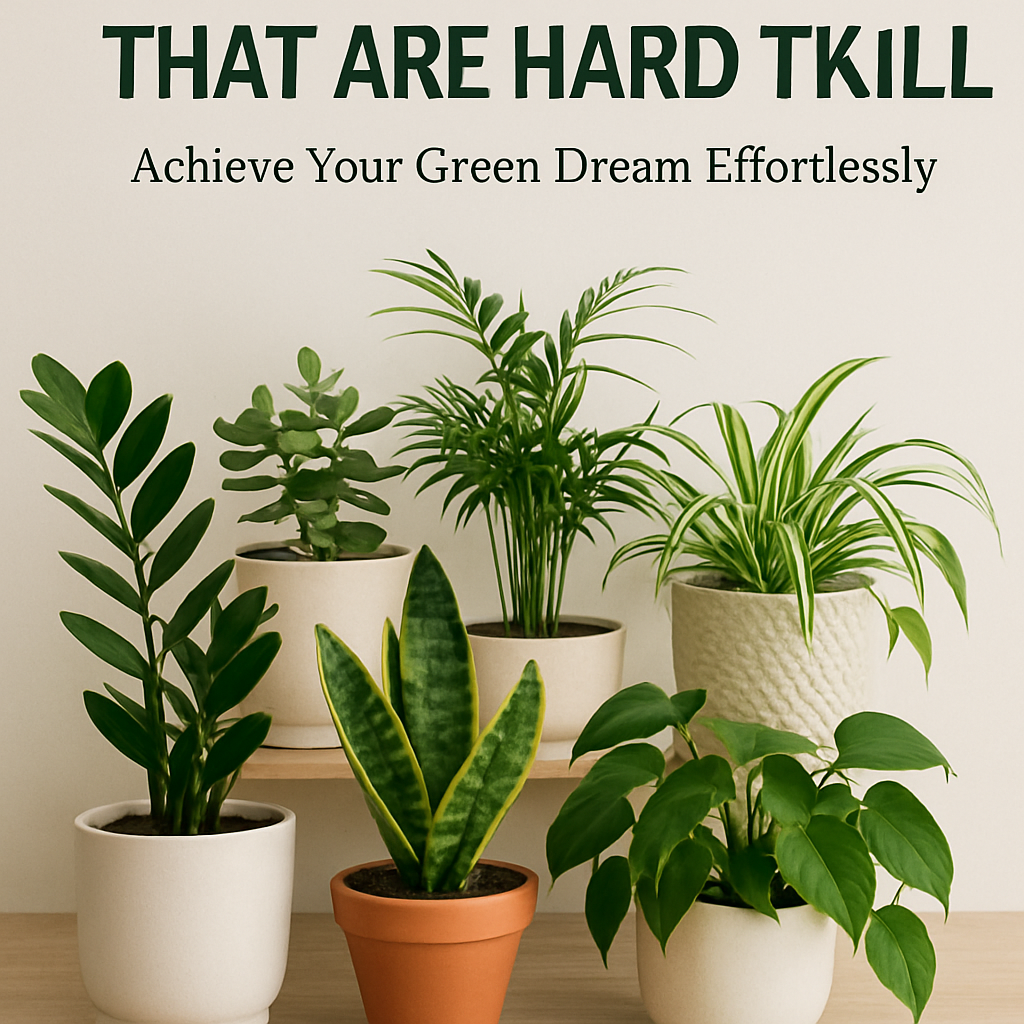 Best Houseplants That Are Hard to Kill: Achieve Your Green Dream Effortlessly