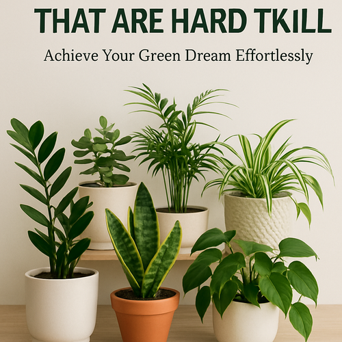 Best Houseplants That Are Hard to Kill: Achieve Your Green Dream Effortlessly