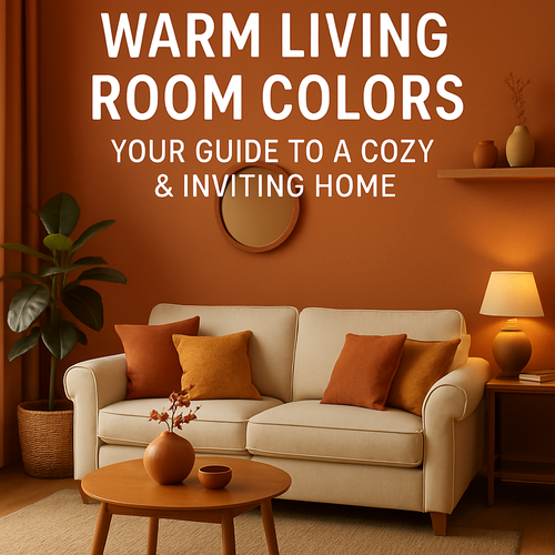Warm Living Room Colors: Your Guide to a Cozy & Inviting Home