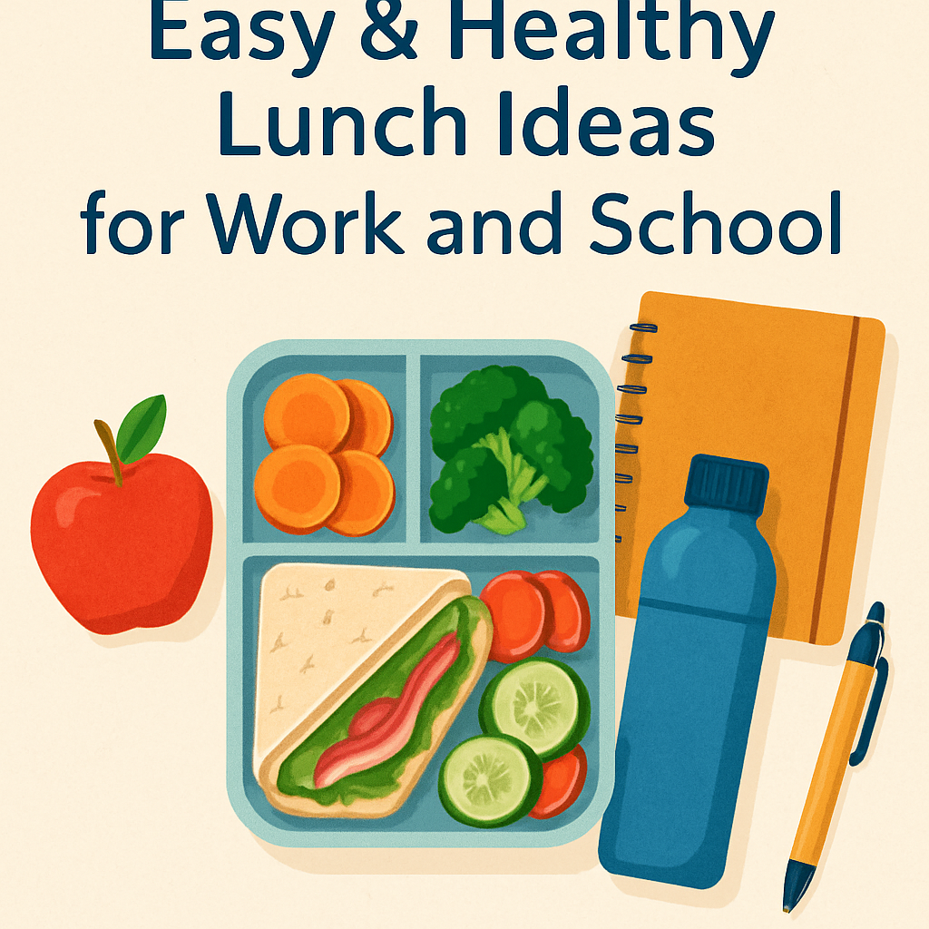 Fueling Success: Easy & Healthy Lunch Ideas for Work and School