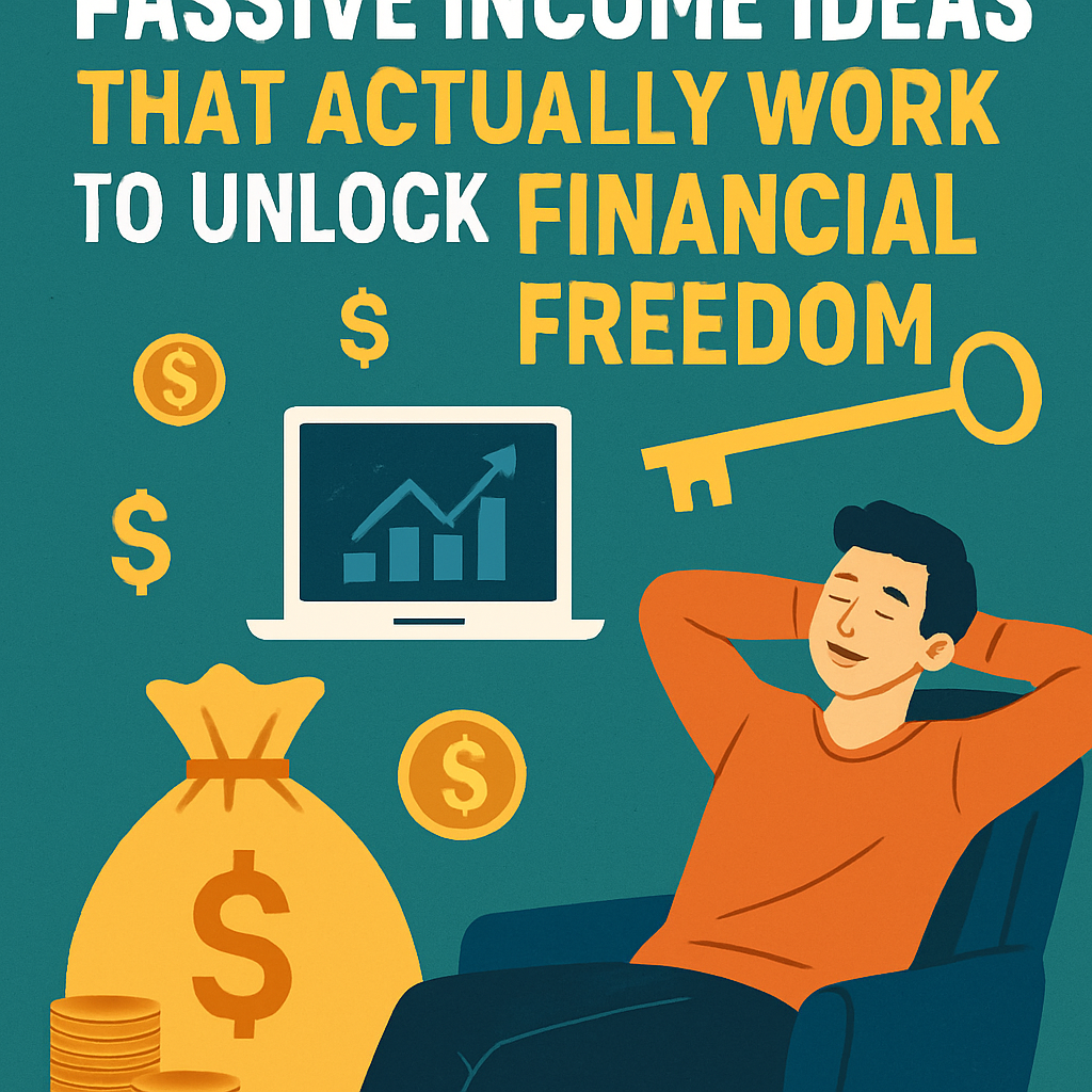 Best Passive Income Ideas That Actually Work to Unlock Financial Freedom