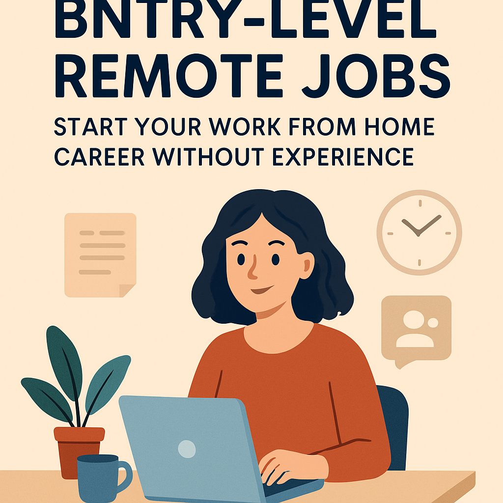 Best Entry-Level Remote Jobs: Start Your Work From Home Career Without Experience