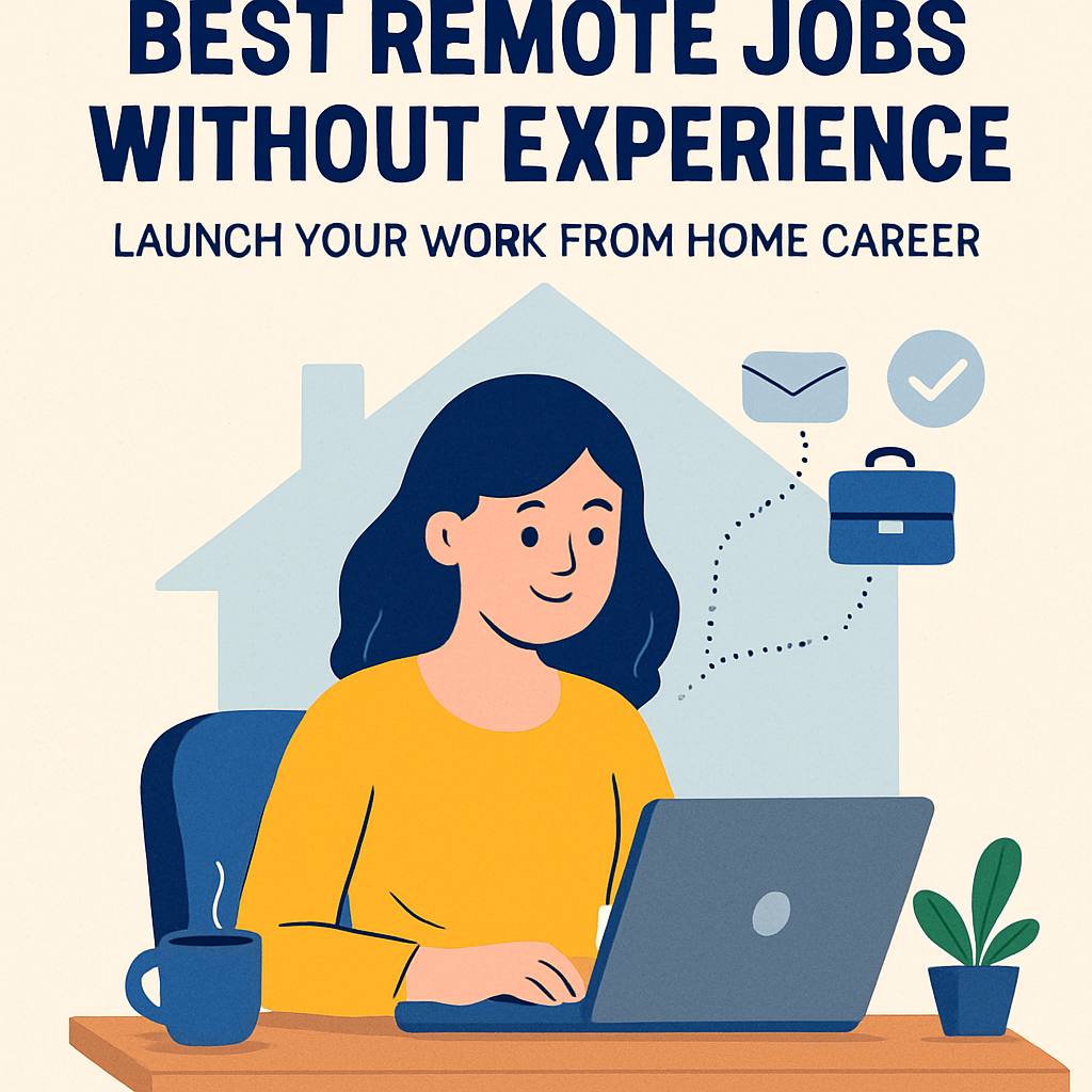 Best Remote Jobs Without Experience: Launch Your Work From Home Career