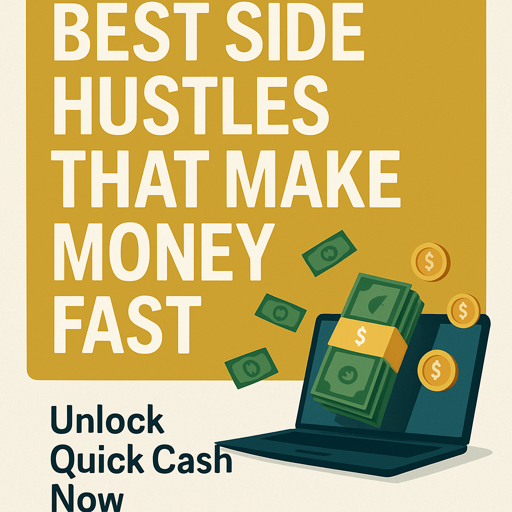 Best Side Hustles That Make Money Fast: Unlock Quick Cash Now