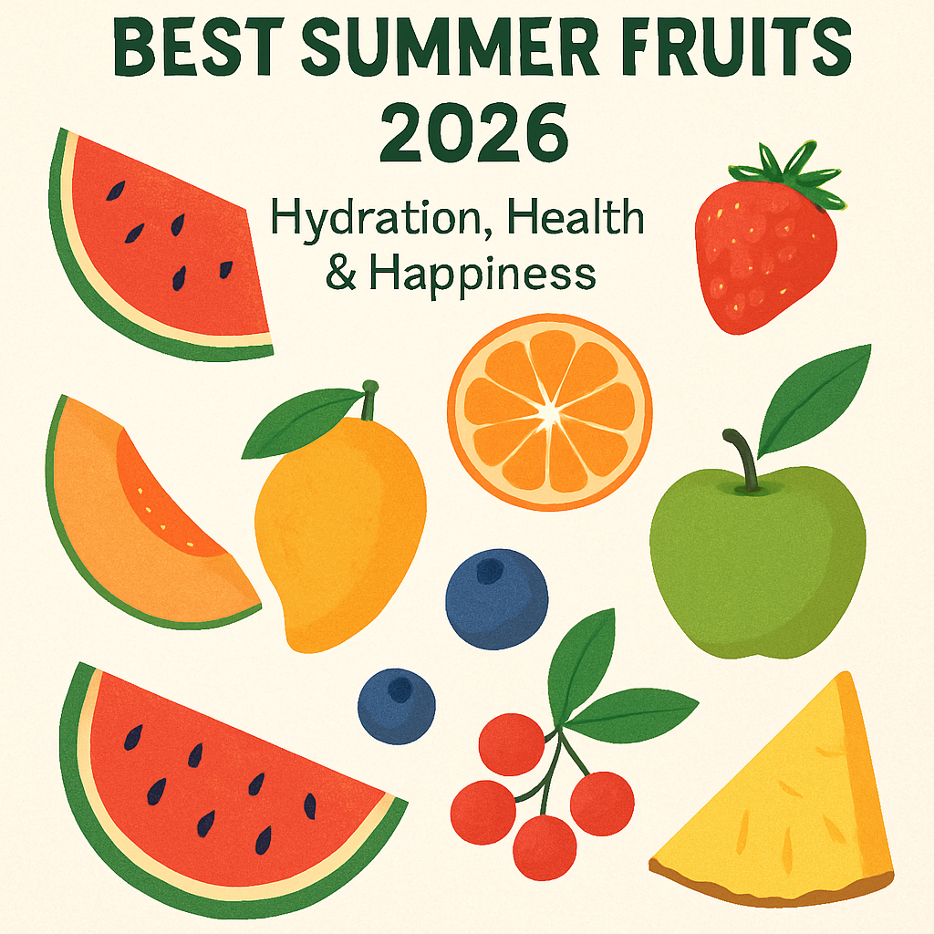 Best Summer Fruits 2026: Hydration, Health & Happiness