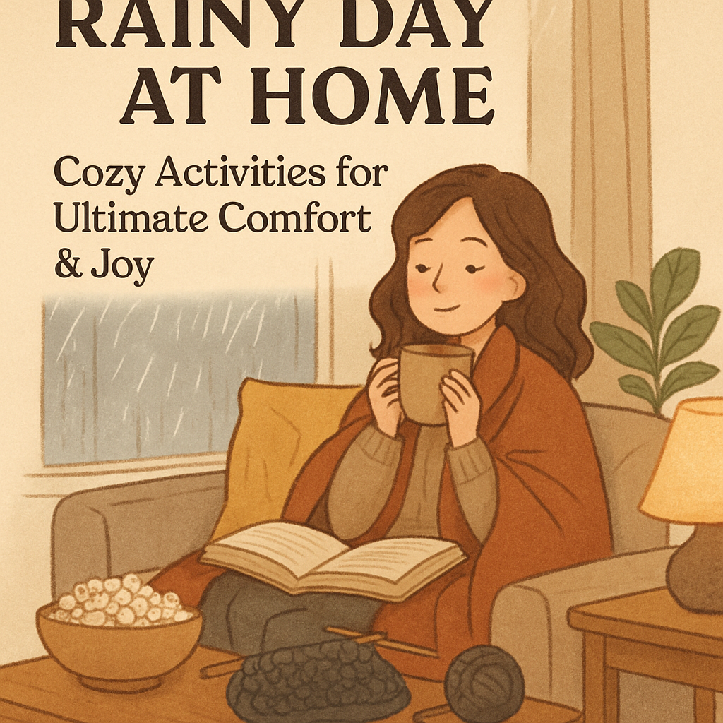 Rainy Day at Home: Cozy Activities for Ultimate Comfort & Joy