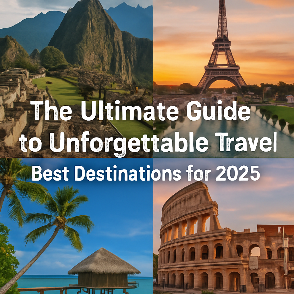 The Ultimate Guide to Unforgettable Travel: Best Destinations for 2025