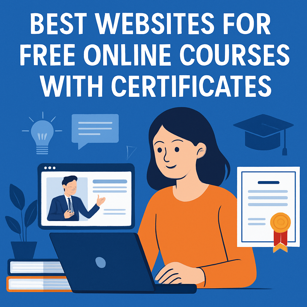 Best Websites for Free Online Courses with Certificates