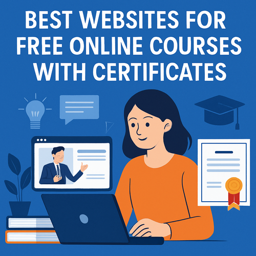 Best Websites for Free Online Courses with Certificates