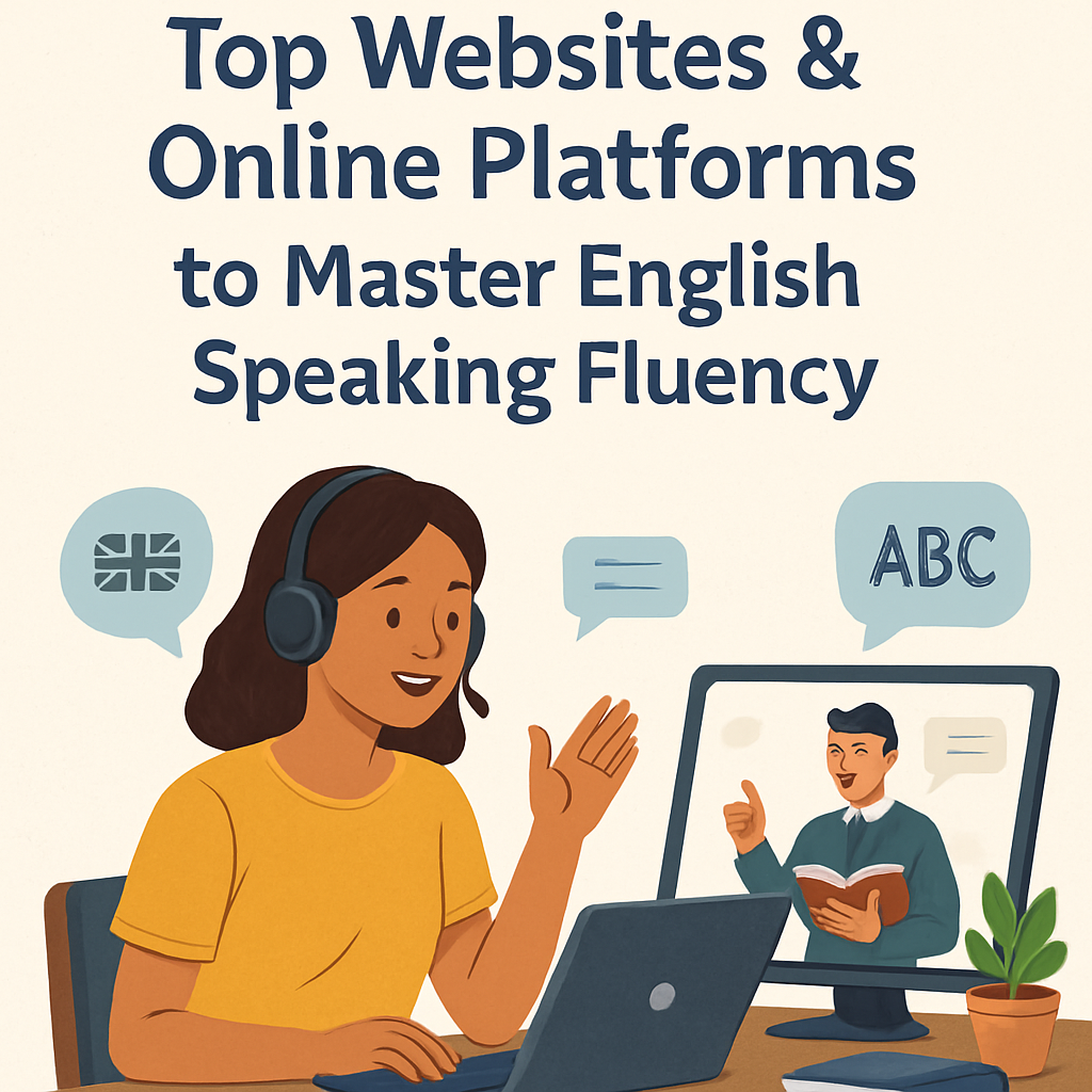 Top Websites & Online Platforms to Master English Speaking Fluency