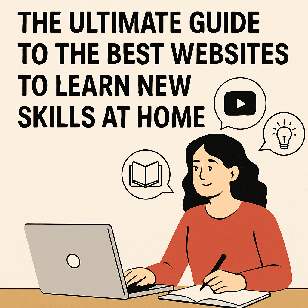 The Ultimate Guide to the Best Websites to Learn New Skills at Home