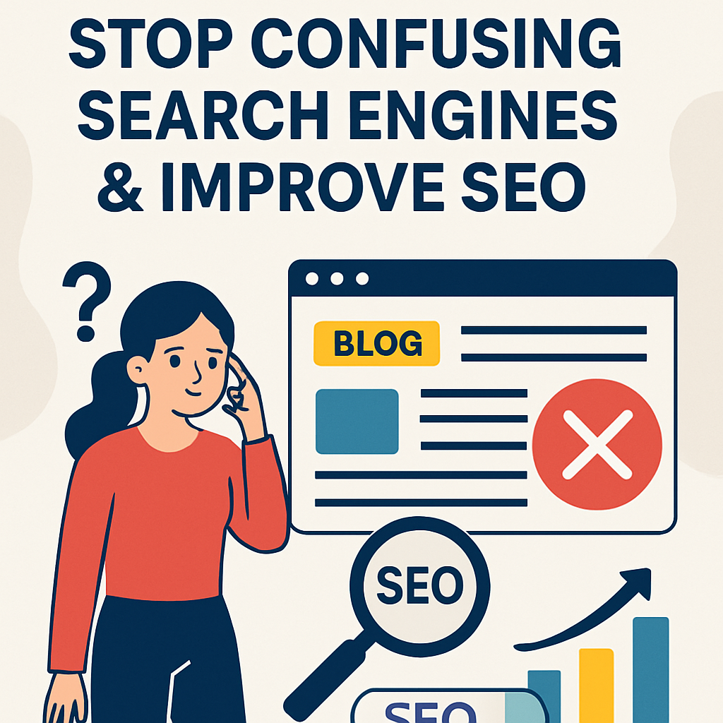 Blog Structure Mistakes: Stop Confusing Search Engines & Improve SEO