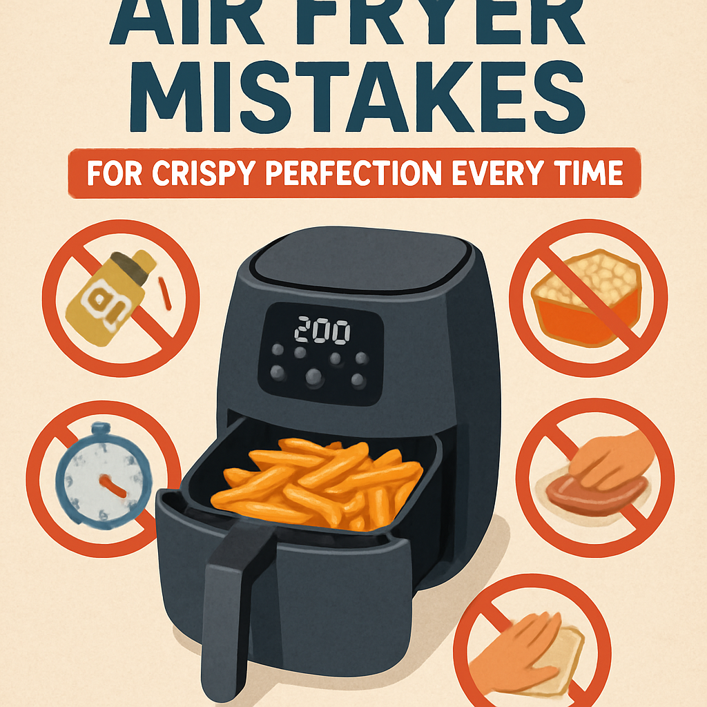 Fix Common Air Fryer Mistakes for Crispy Perfection Every Time