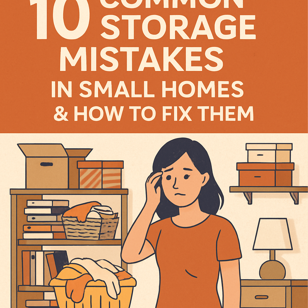 10 Common Storage Mistakes in Small Homes & How to Fix Them