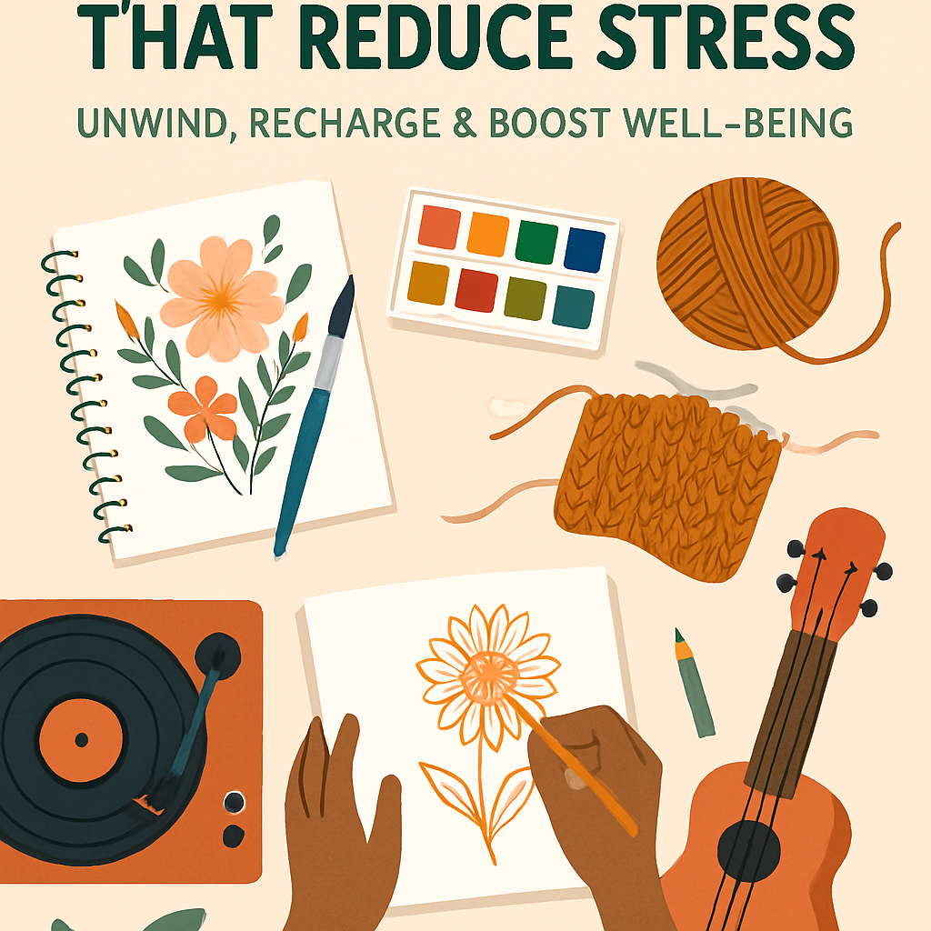 Creative Hobbies That Reduce Stress: Unwind, Recharge & Boost Well-being