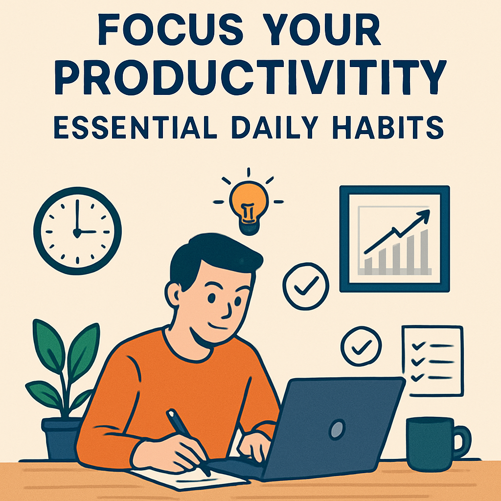 Boost Your Focus & Productivity: Essential Daily Habits