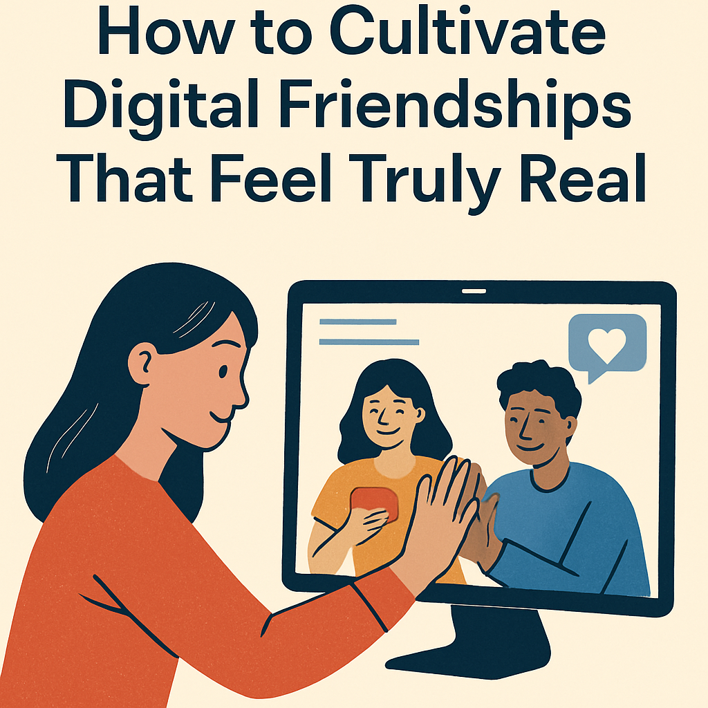 How to Cultivate Digital Friendships That Feel Truly Real