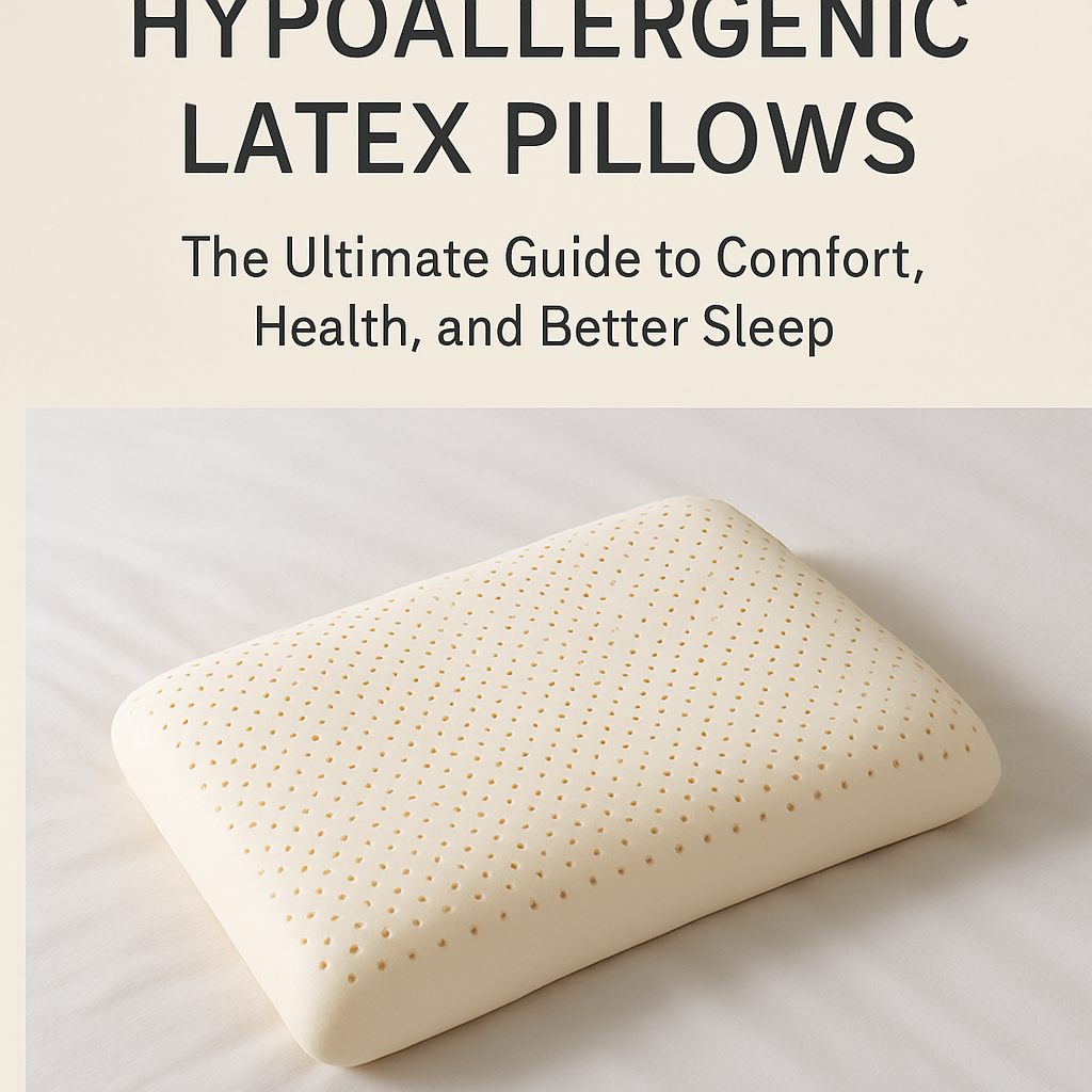 Hypoallergenic Latex Pillows: The Ultimate Guide to Comfort, Health, and Better Sleep