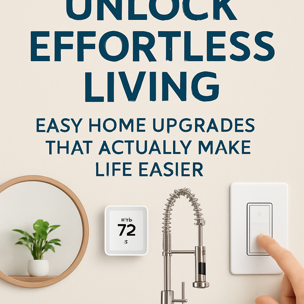 Unlock Effortless Living: Easy Home Upgrades That Actually Make Life Easier