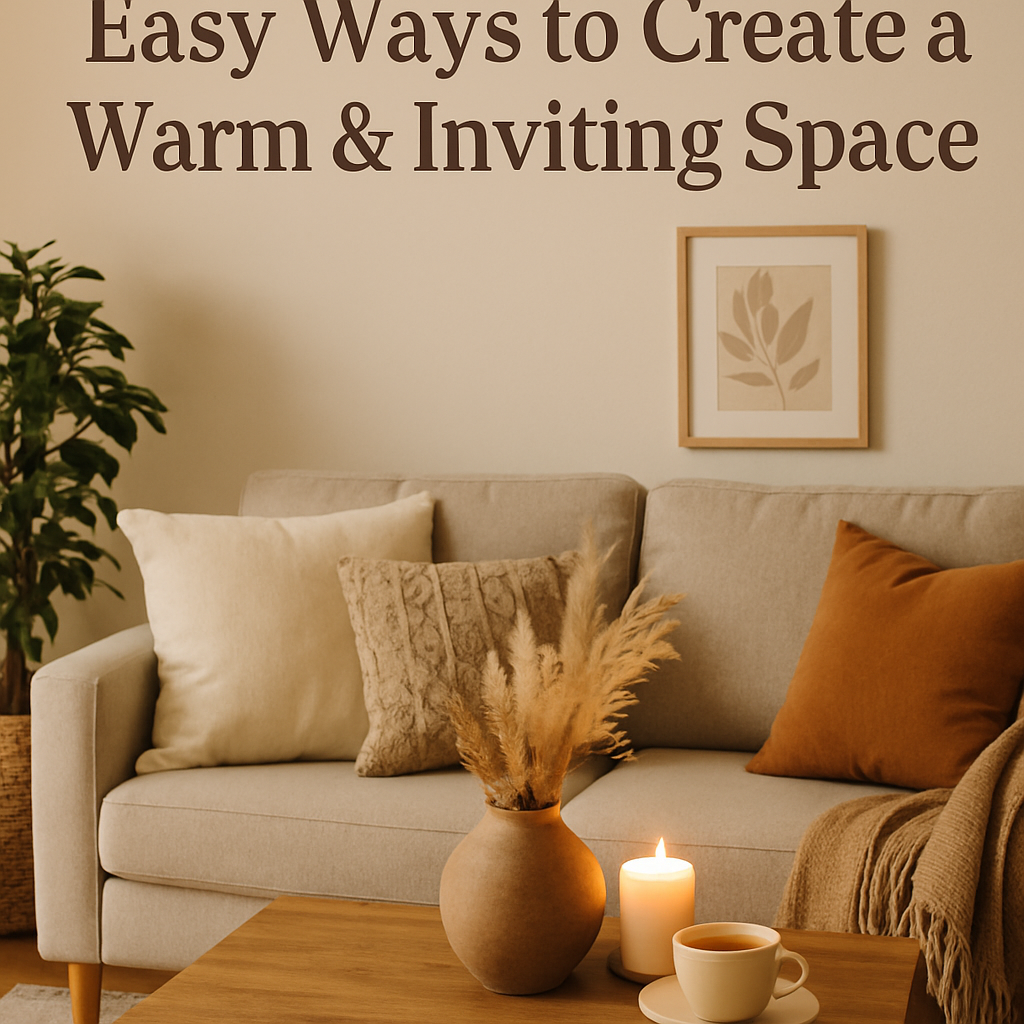 Make Your Home Cozier Easy Ways to Create a Warm & Inviting Space