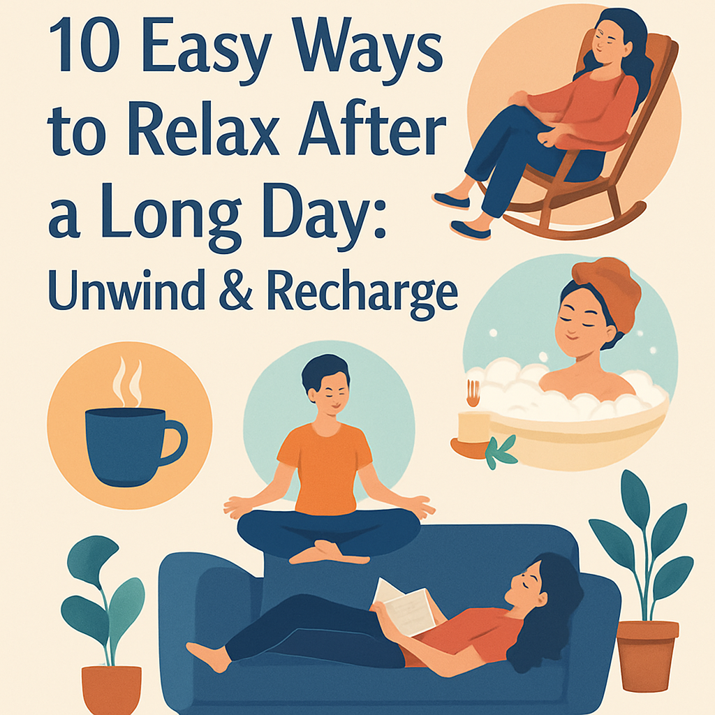 10 Easy Ways to Relax After a Long Day: Unwind & Recharge