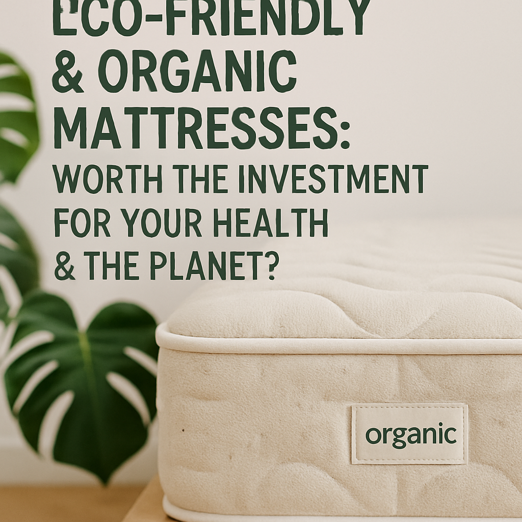 Eco-Friendly & Organic Mattresses: Worth the Investment for Your Health & the Planet?
