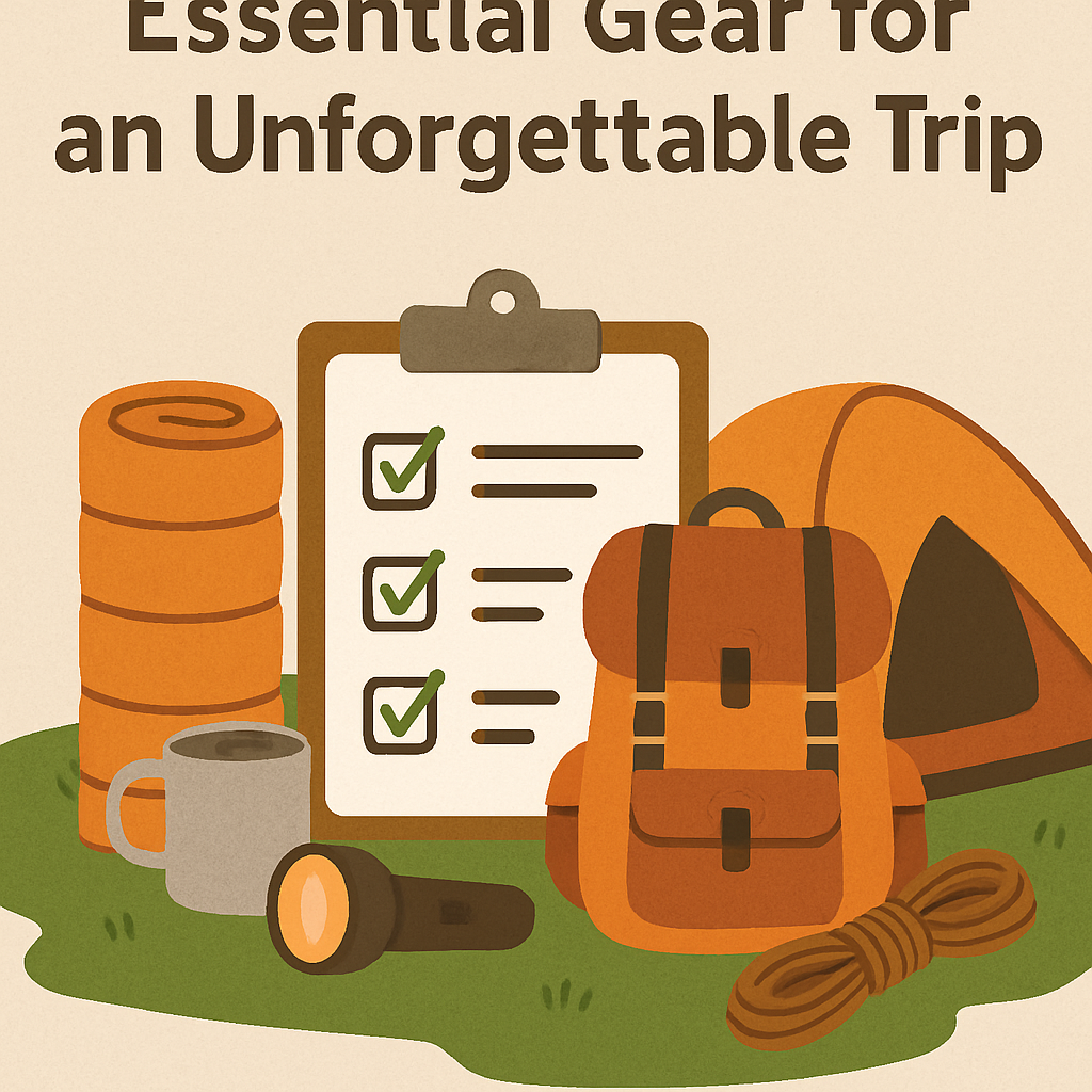 First-Time Camper Checklist: Essential Gear for an Unforgettable Trip