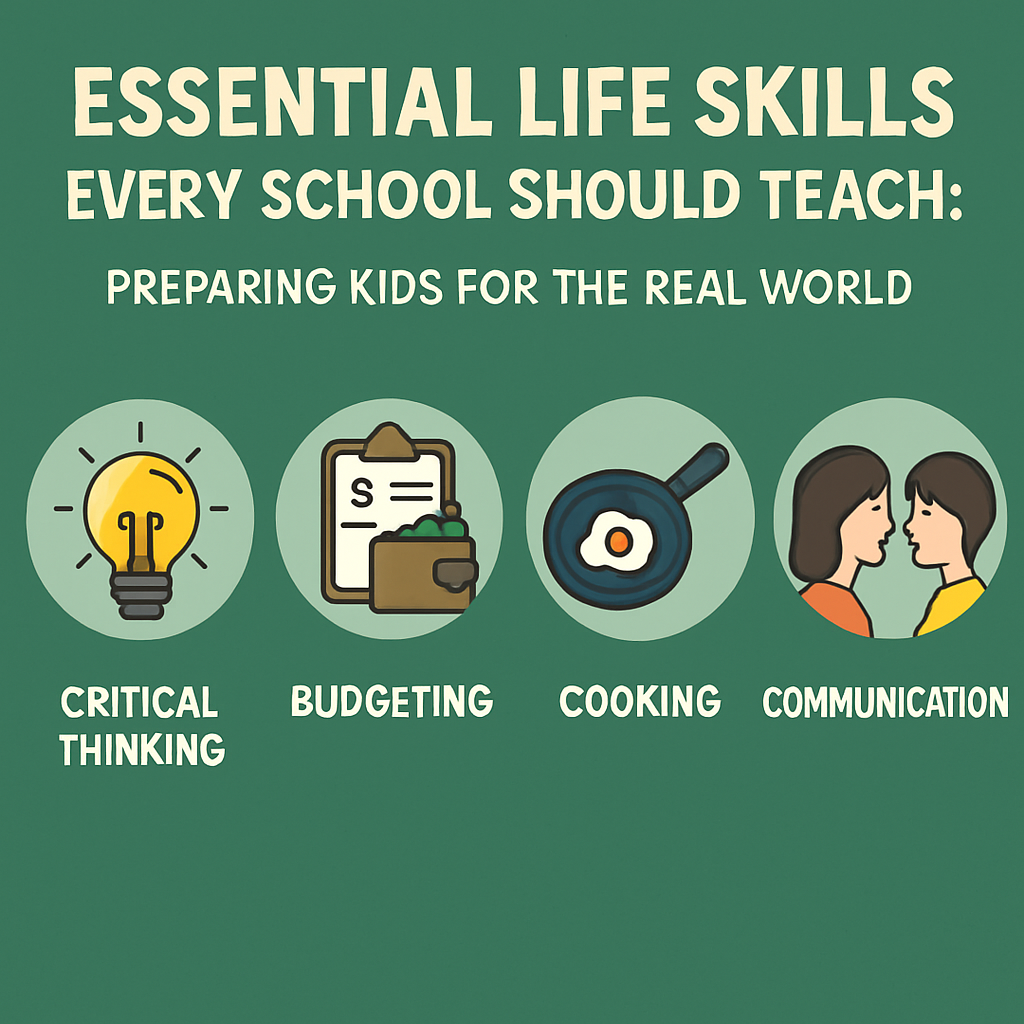 Essential Life Skills Every School Should Teach: Preparing Kids for the Real World