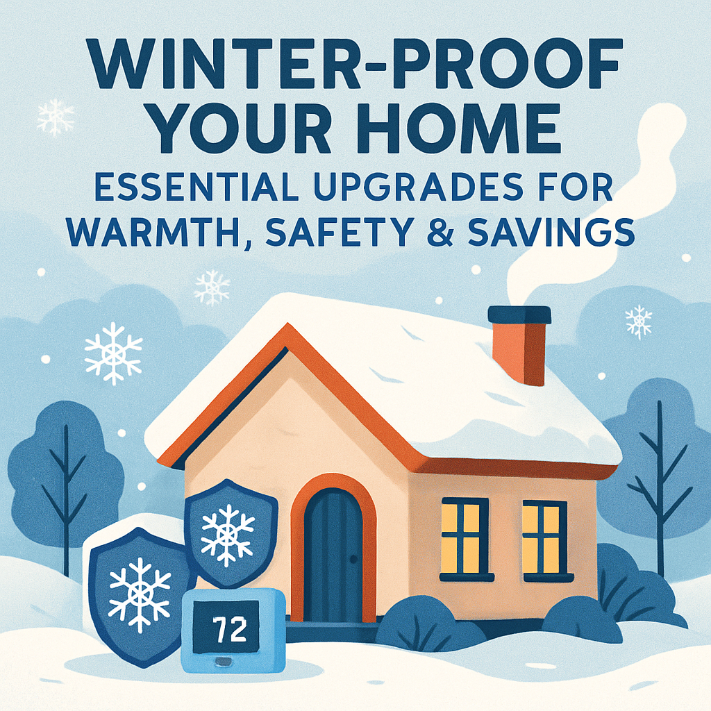 Winter-Proof Your Home: Essential Upgrades for Warmth, Safety & Savings