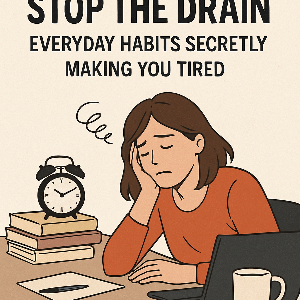 Stop the Drain: Everyday Habits Secretly Making You Tired