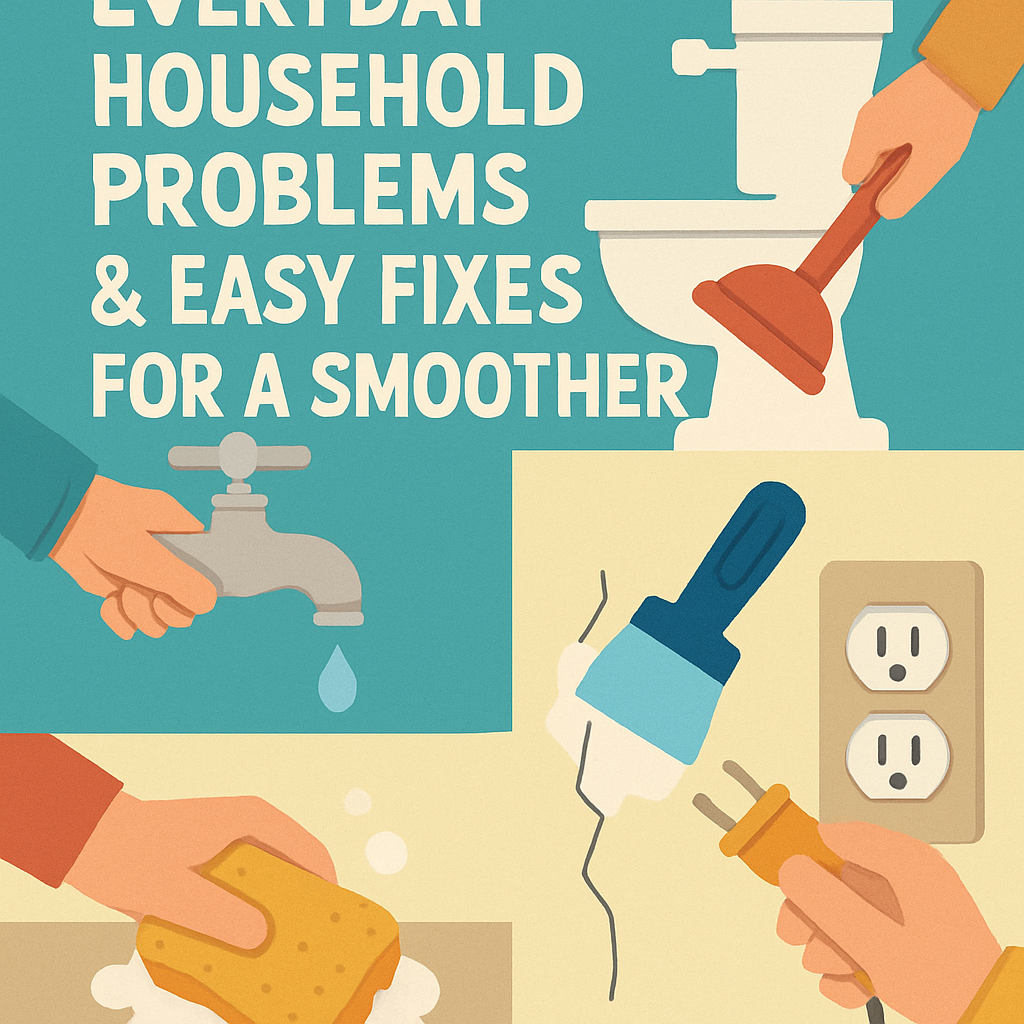 Everyday Household Problems & Easy Fixes for a Smoother Home