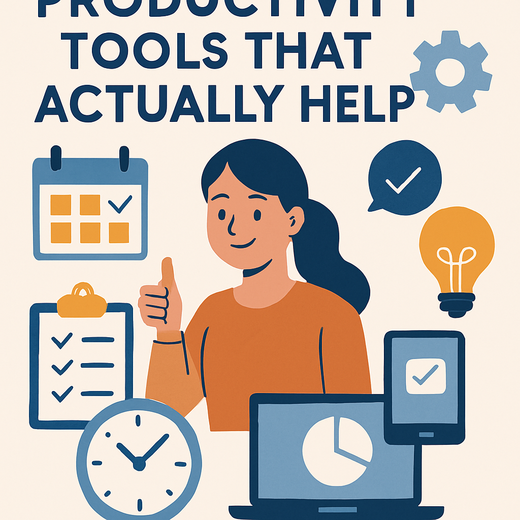 Everyday Productivity Tools That Actually Help: End Overwhelm & Thrive