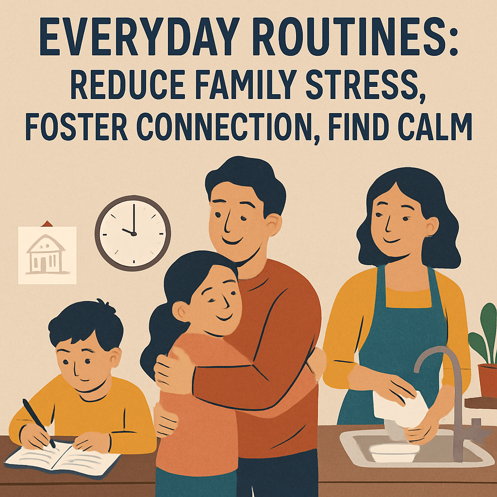 Everyday Routines: Reduce Family Stress, Foster Connection, Find Calm