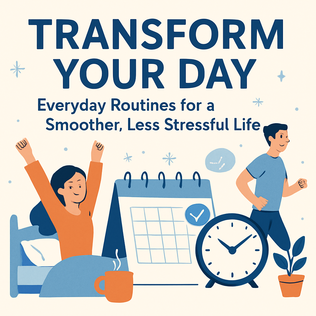 Transform Your Day: Everyday Routines for a Smoother, Less Stressful Life