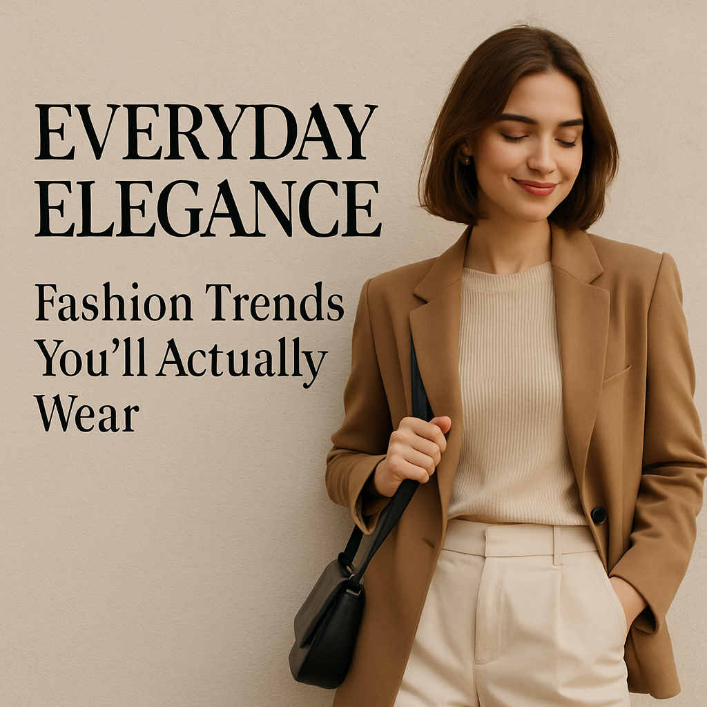 Everyday Elegance: Fashion Trends You’ll Actually Wear