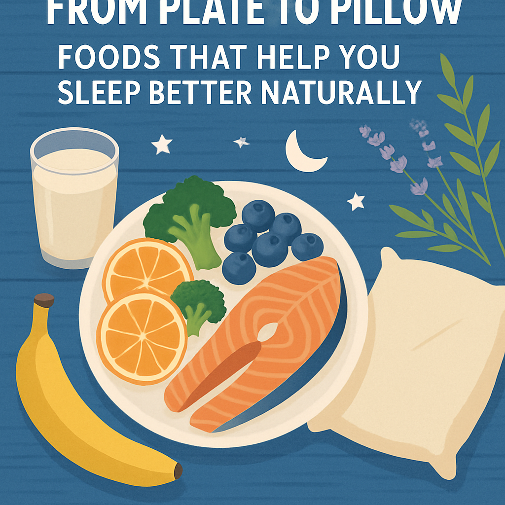 From Plate to Pillow: Foods That Help You Sleep Better Naturally