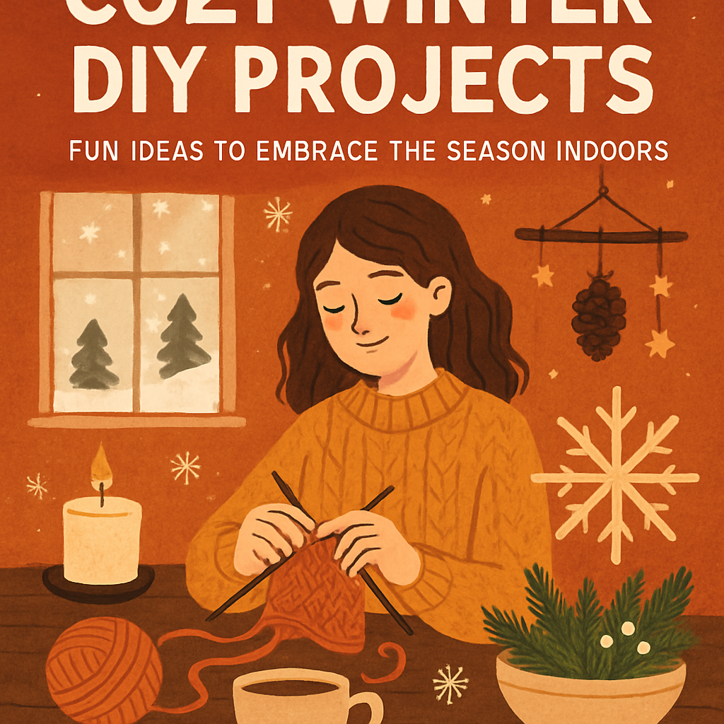 Cozy Winter DIY Projects: Fun Ideas to Embrace the Season Indoors