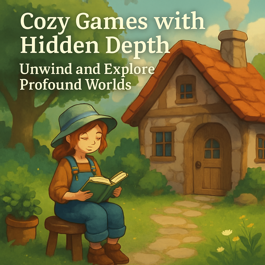 Cozy Games with Hidden Depth: Unwind and Explore Profound Worlds