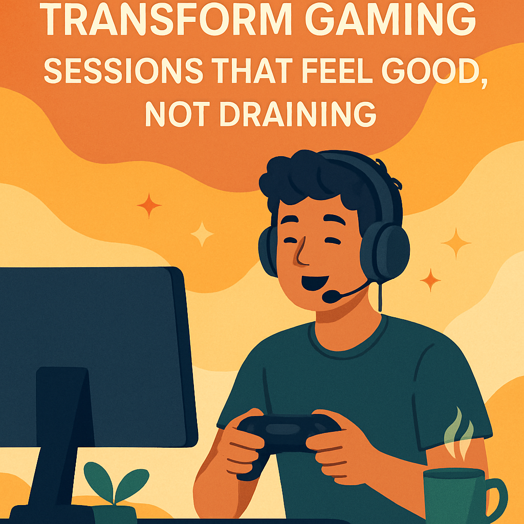 Transform Gaming: Sessions That Feel Good, Not Draining