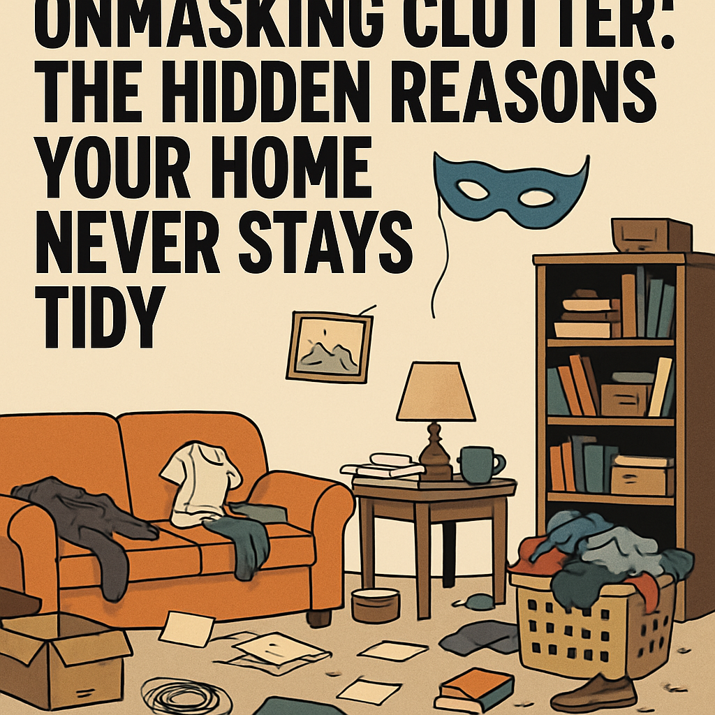 Unmasking Clutter: The Hidden Reasons Your Home Never Stays Tidy